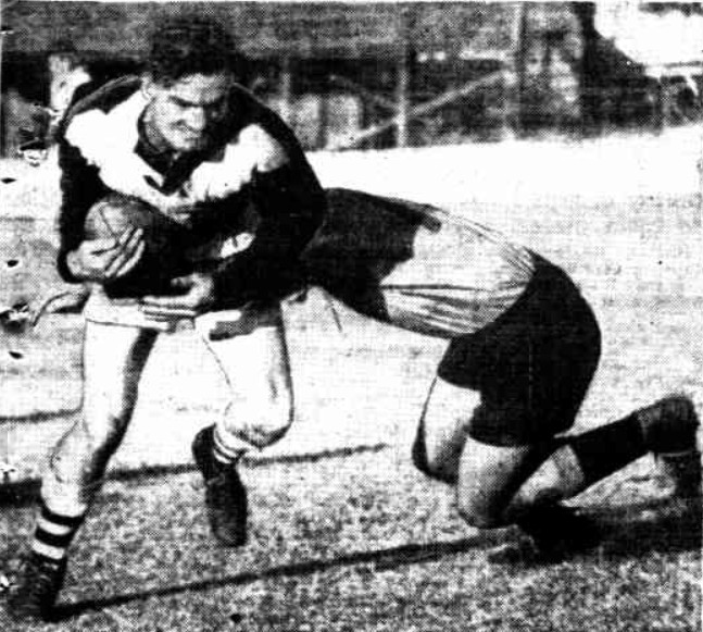 George Slicker Rugby Brisbane Rugby League 1953, Round Seven – Redcap's BRL